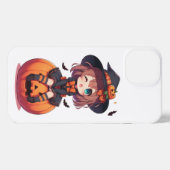 Kürbishexe iPhone Hülle (Rückseite (Horizontal))