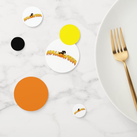 Kürbishexe Konfetti (Gruppe)