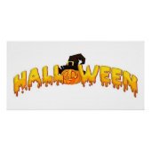 Kürbishexe Poster (Vorderseite)