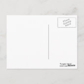 Kürbishexe Postkarte (Rückseite)