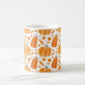 Kürbiskaffee-Tasse für Monogramm Kaffeetasse (Mittel)