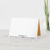 Kürbiskarte mit Ihrem Foto xoxoxo Feiertagskarte (Rückseite)