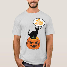 Kürbiskatze, Halloween T-Shirt