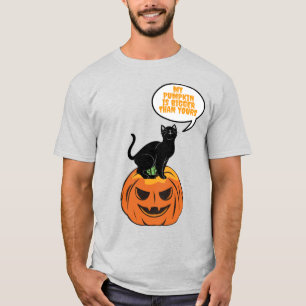 Kürbiskatze, Halloween T-Shirt