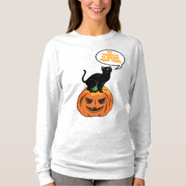 Kürbiskatze, Halloween-T - Shirt