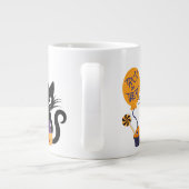 Kürbiskatze Jumbo-Tasse (Rückseite)