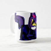 Kürbiskatze Kaffeetasse (Vorderseite Links)