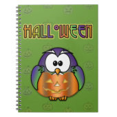 Kürbiskauz Notizblock (Vorderseite)