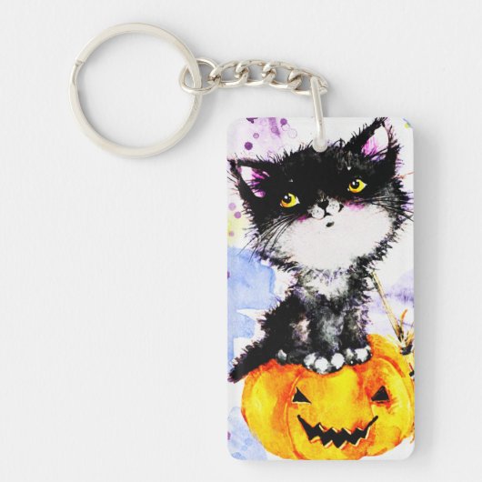 Kürbiskekse Schlüsselanhänger (Vorderseite)