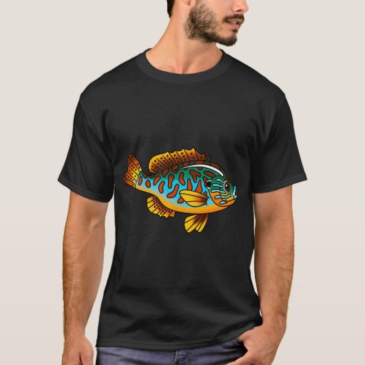 Kürbiskern-Sonnenbarsch T-Shirt (Vorderseite)