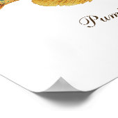 Kürbiskernkunst Poster (Ecke)