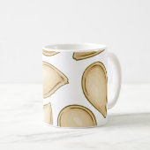 Kürbiskernmuster Kaffeetasse (VorderseiteRechts)
