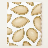 Kürbiskernmuster Planer (Rückseite)