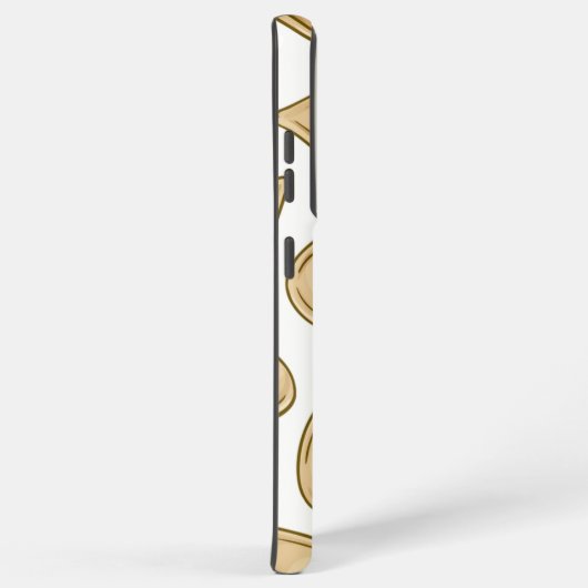 Kürbiskernmuster Samsung Galaxy Hülle (Rechte Seite)