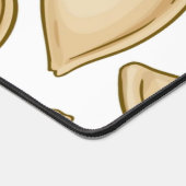 Kürbiskernmuster Schreibtischunterlage (Ecke)