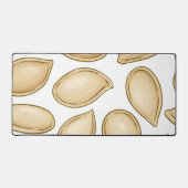 Kürbiskernmuster Schreibtischunterlage (Vorderseite)