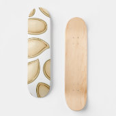 Kürbiskernmuster Skateboard (Vorderseite)