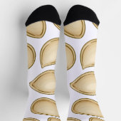 Kürbiskernmuster Socken (Oben)