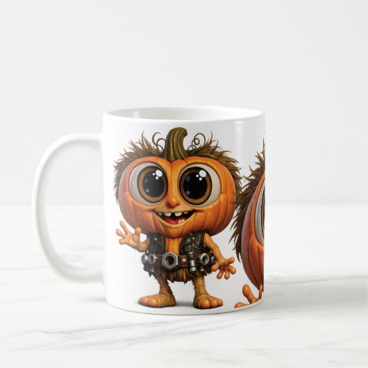 Kürbiskind Kaffeetasse (Links)