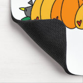 Kürbiskinder Mousepad (Ecke)