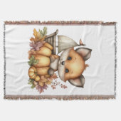 Kürbiskins, einfach herumhängend decke (Vorderseite)