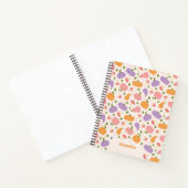 Kürbiskins und Pilze nach Maß Notizblock (Innenseite)