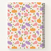 Kürbiskins und Pilze nach Maß Notizblock (Rückseite)