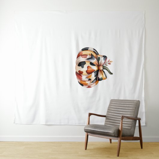 Kürbisklassischer T - Shirt Wandteppich (Beispiel (Horizontal))