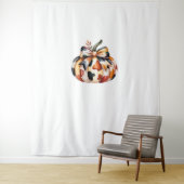 Kürbisklassischer T - Shirt Wandteppich (Beispiel)