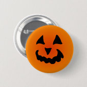 Kürbisknopf Button (Vorne & Hinten)