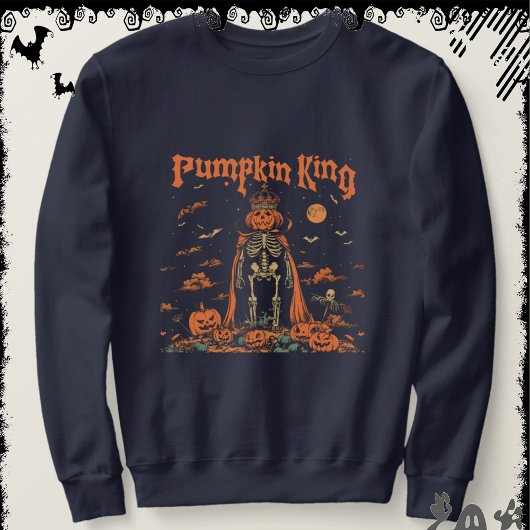 Kürbiskönig | ExDesigner | Halloween Sweatshirt