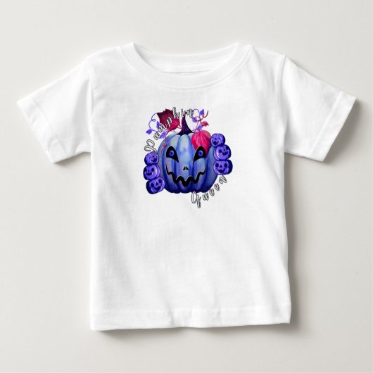 Kürbiskönigin Baby T-shirt (Vorderseite)