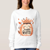 Kürbiskönigin | ExDesigner | Halloween Sweatshirt (Vorderseite)