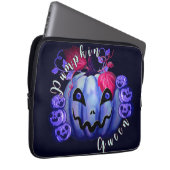 Kürbiskönigin Laptopschutzhülle (Vorne Rechts)