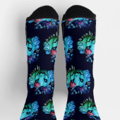 Kürbiskönigin Socken (Oben)