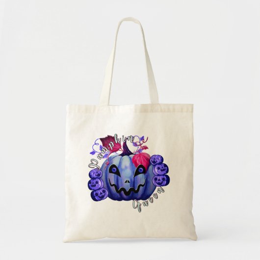 Kürbiskönigin Tragetasche (Vorne)