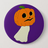 Kürbiskopf Button (Vorderseite)