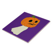 Kürbiskopf Fliese (Seite)