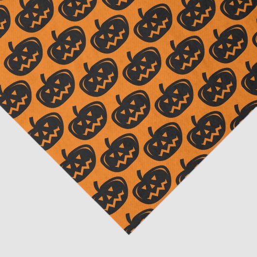 Kürbiskopf-Füllstoff aus Halloween-Party Seidenpapier (Ausschnitt)