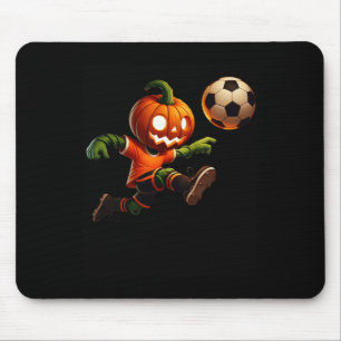 Kürbiskopf-Fußball-Halloween-Kostüm Männer Jungen Mousepad