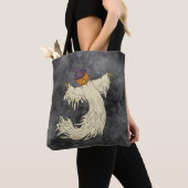 Kürbiskopf-Geist Halloween-Kunst Tasche (Von Nahem)