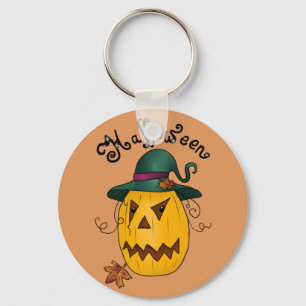 Kürbiskopf Schlüsselanhänger