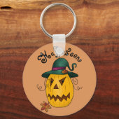 Kürbiskopf Schlüsselanhänger (Vorderseite)