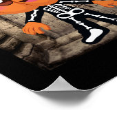 Kürbiskopffelster Poster (Ecke)