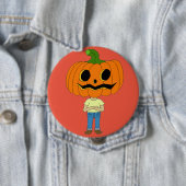 Kürbiskopfling Button (Beispiel)