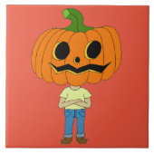 Kürbiskopfling Fliese (Vorderseite)