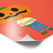 Kürbiskopfling Fotodruck (Ecke)