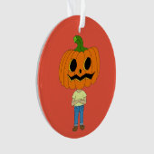 Kürbiskopfling Ornament (Vorderseite)