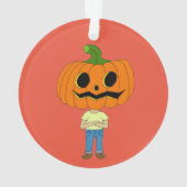 Kürbiskopfling Ornament (Rückseite)