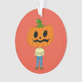Kürbiskopfling Ornament (Vorderseite)